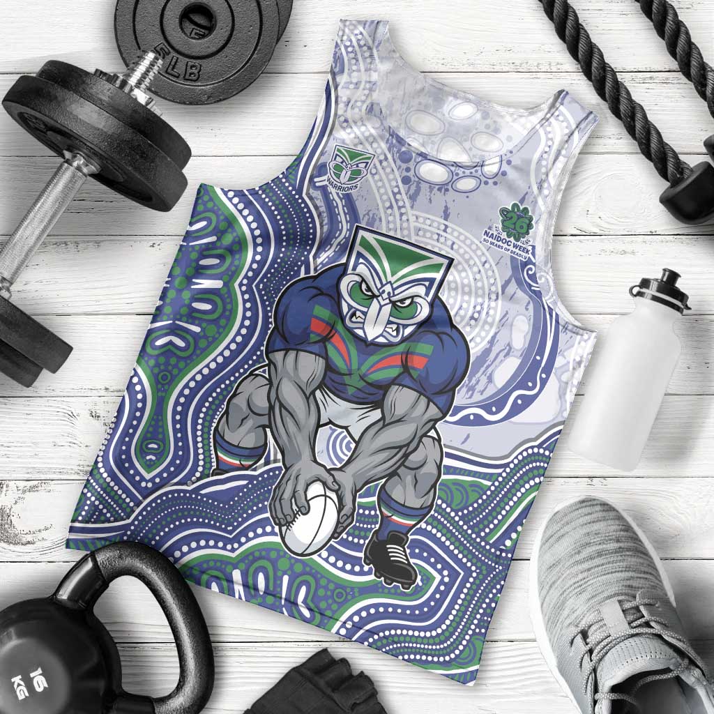 New Zealand Warriors NAIDOC Week 2026 Men Tank Top First Nations of Australia Aboriginal Mascot Rugby