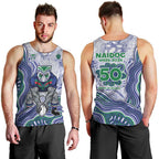 New Zealand Warriors NAIDOC Week 2026 Men Tank Top First Nations of Australia Aboriginal Mascot Rugby