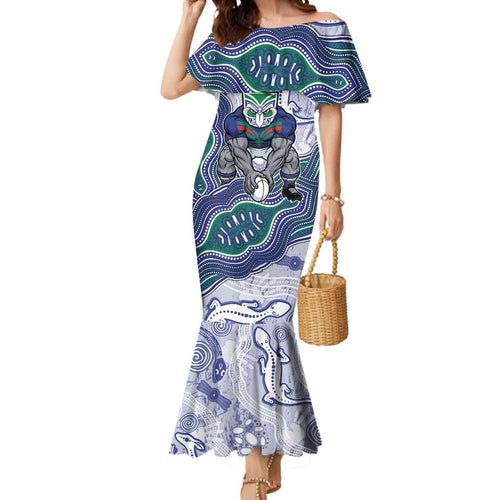 New Zealand Warriors NAIDOC Week 2026 Mermaid Dress First Nations of Australia Aboriginal Mascot Rugby