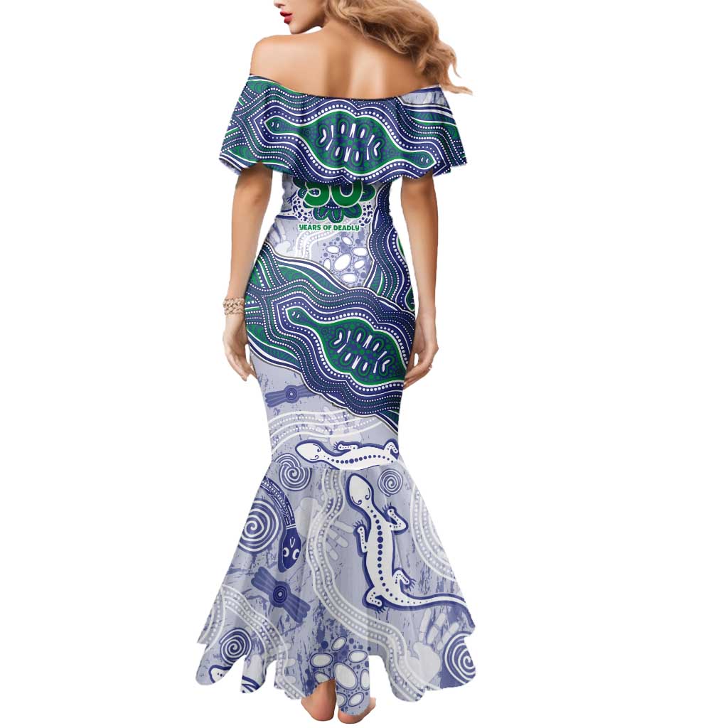 New Zealand Warriors NAIDOC Week 2026 Mermaid Dress First Nations of Australia Aboriginal Mascot Rugby