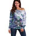 New Zealand Warriors NAIDOC Week 2026 Off Shoulder Sweater First Nations of Australia Aboriginal Mascot Rugby