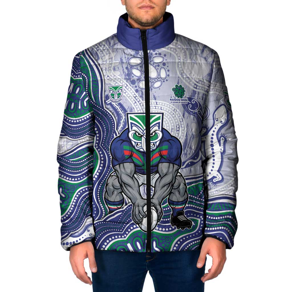New Zealand Warriors NAIDOC Week 2026 Padded Jacket First Nations of Australia Aboriginal Mascot Rugby