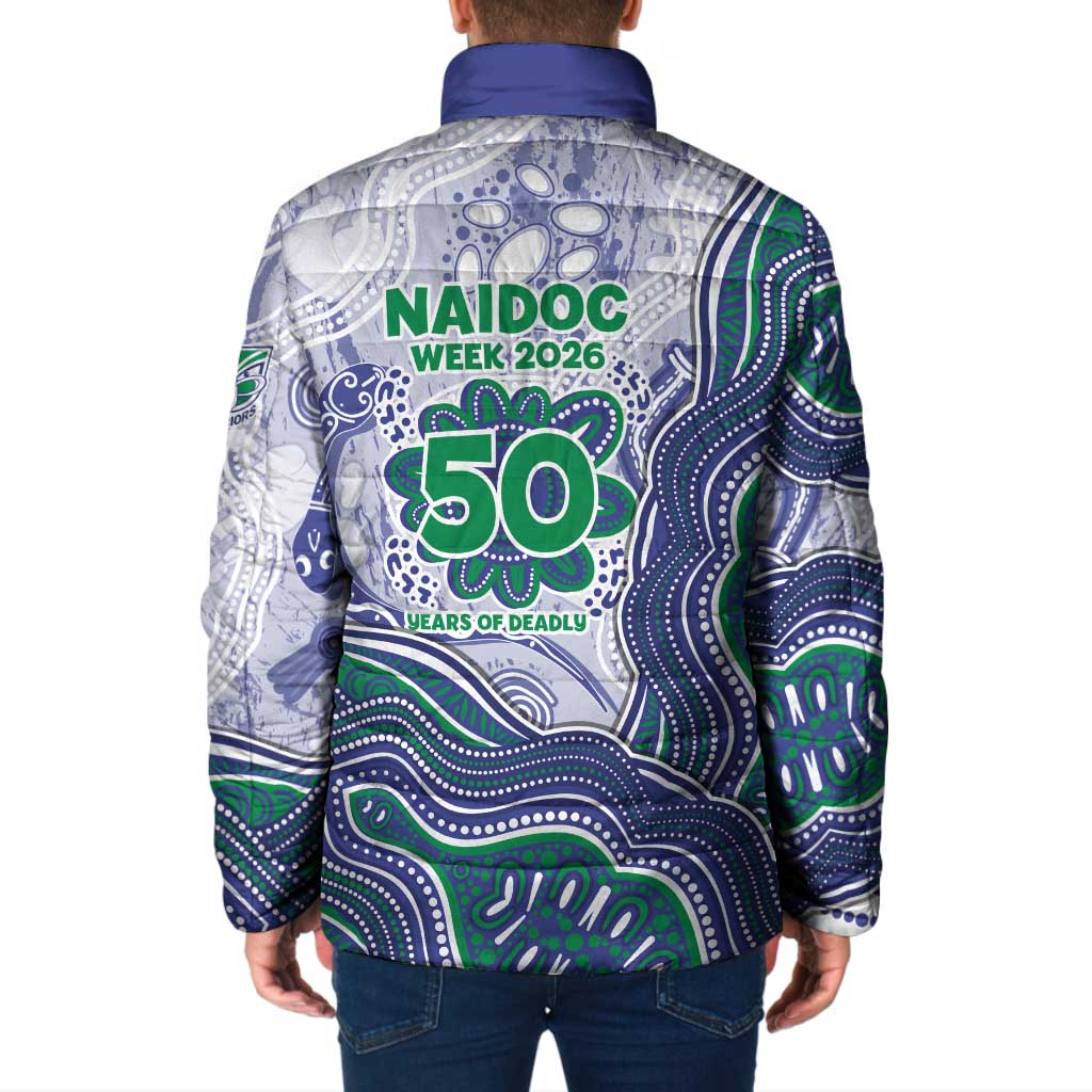 New Zealand Warriors NAIDOC Week 2026 Padded Jacket First Nations of Australia Aboriginal Mascot Rugby