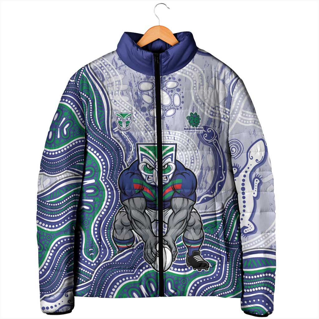 New Zealand Warriors NAIDOC Week 2026 Padded Jacket First Nations of Australia Aboriginal Mascot Rugby
