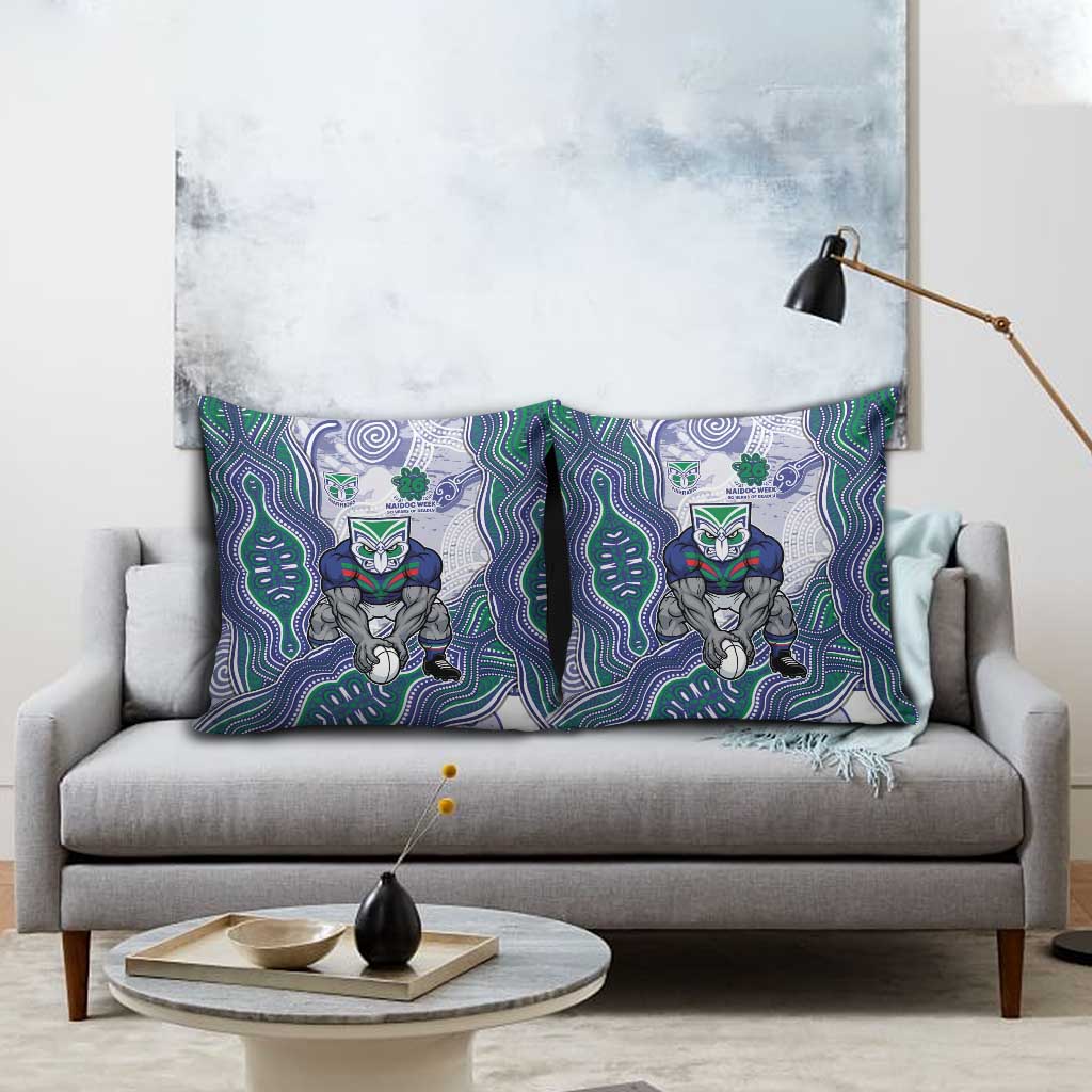 New Zealand Warriors NAIDOC Week 2026 Pillow Cover First Nations of Australia Aboriginal Mascot Rugby