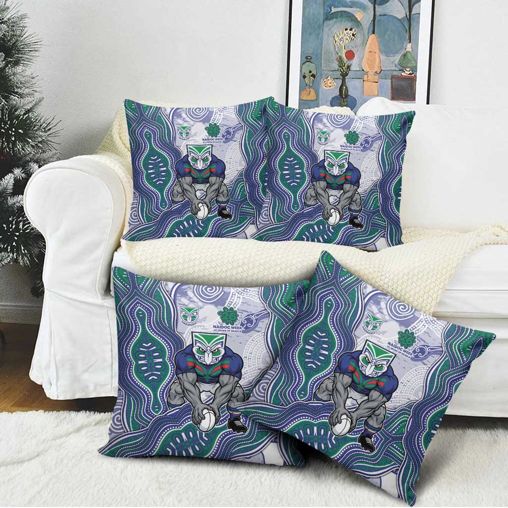 New Zealand Warriors NAIDOC Week 2026 Pillow Cover First Nations of Australia Aboriginal Mascot Rugby