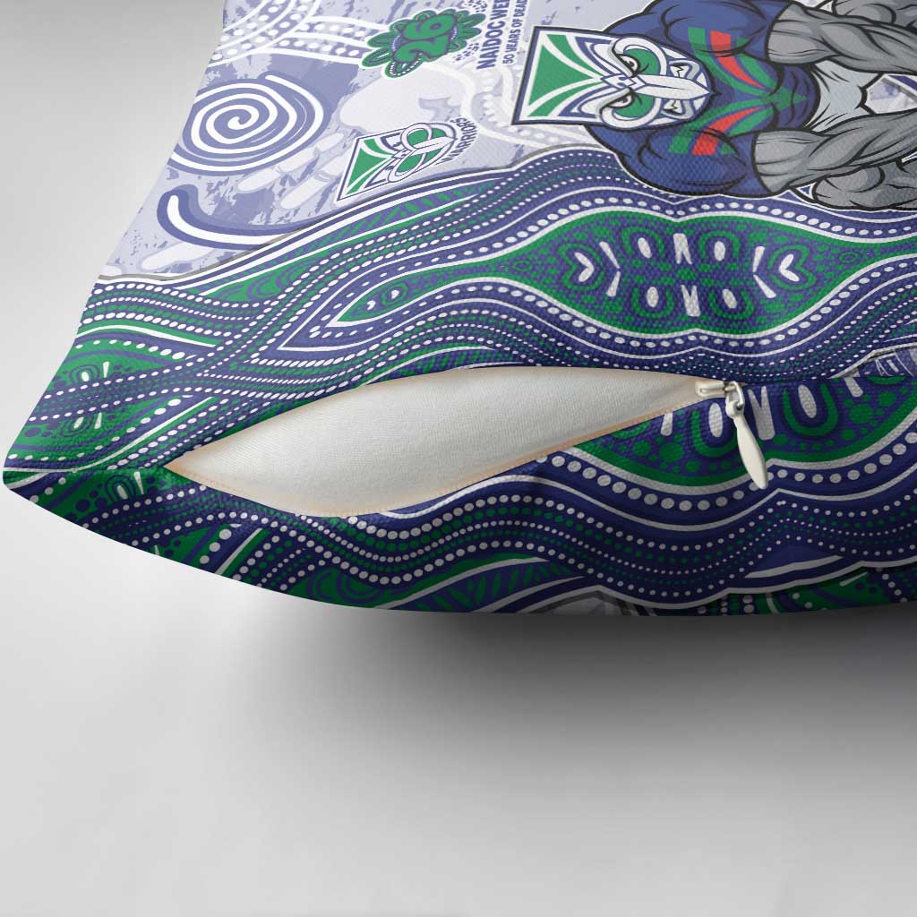New Zealand Warriors NAIDOC Week 2026 Pillow Cover First Nations of Australia Aboriginal Mascot Rugby