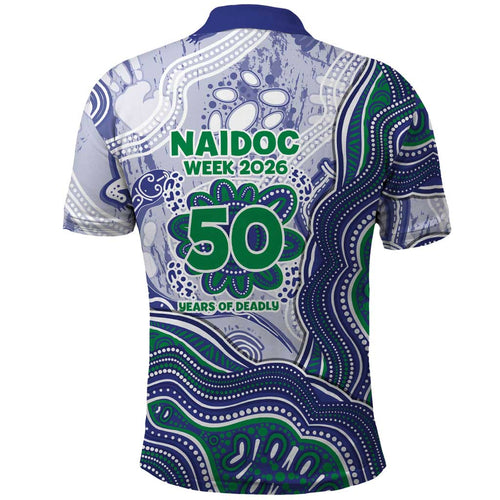 New Zealand Warriors NAIDOC Week 2026 Polo Shirt First Nations of Australia Aboriginal Mascot Rugby