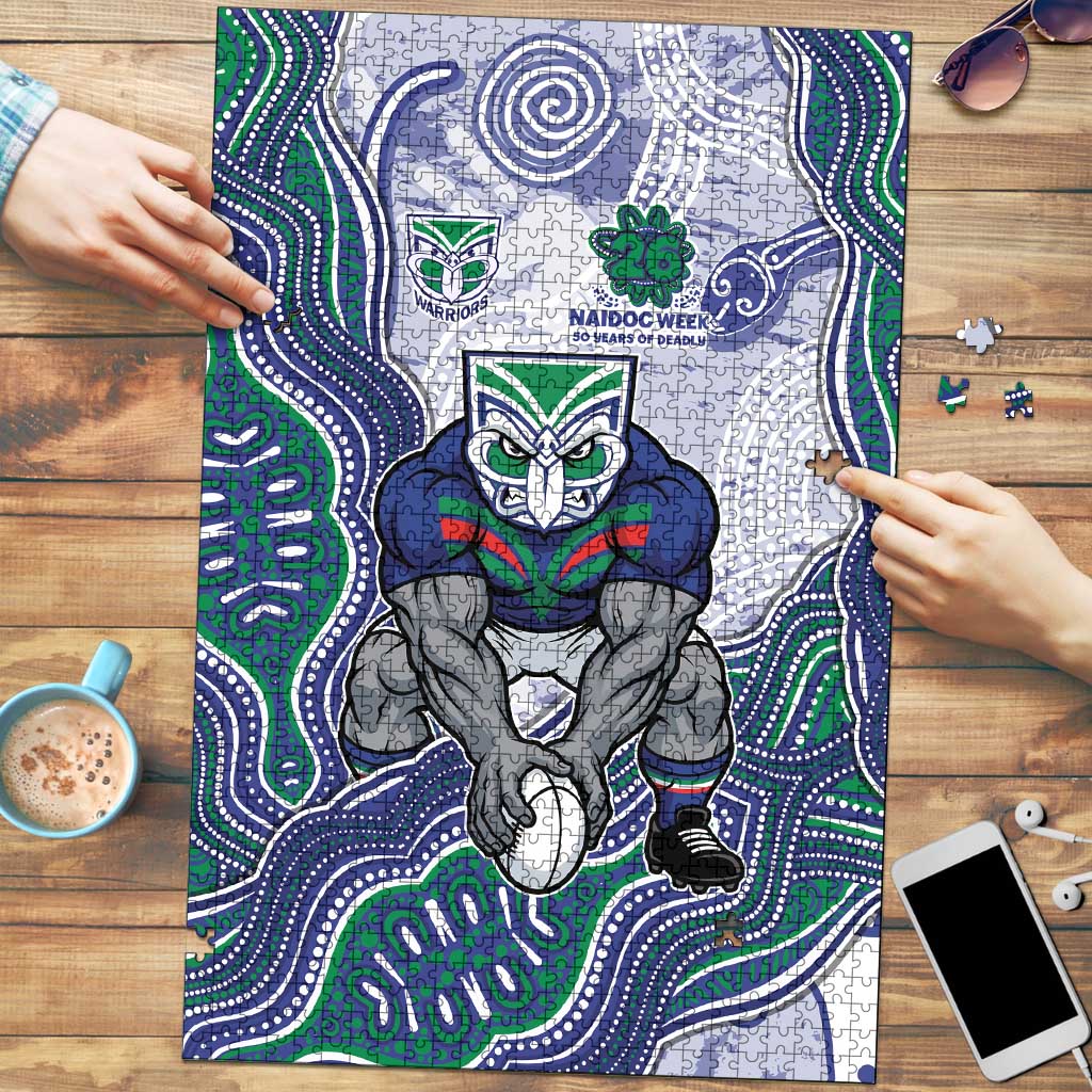 New Zealand Warriors NAIDOC Week 2026 Puzzle First Nations of Australia Aboriginal Mascot Rugby
