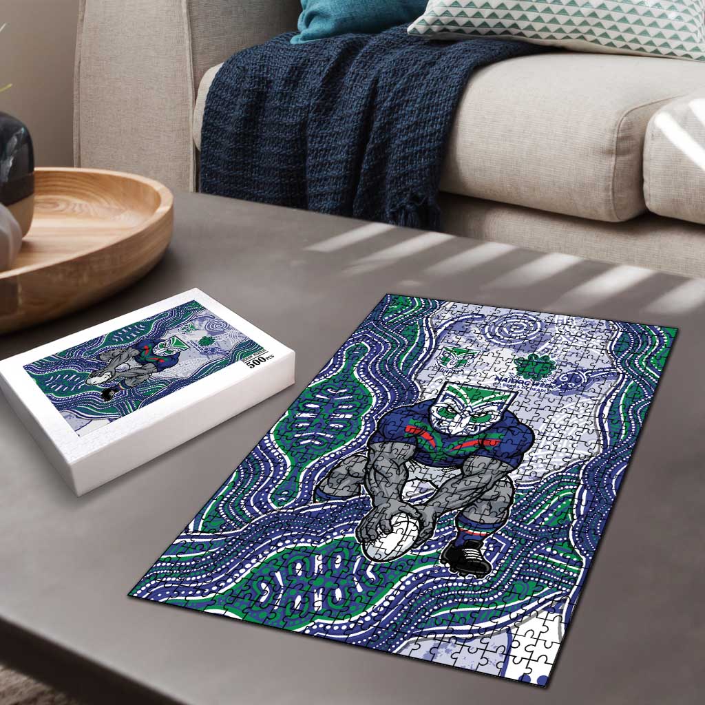 New Zealand Warriors NAIDOC Week 2026 Puzzle First Nations of Australia Aboriginal Mascot Rugby