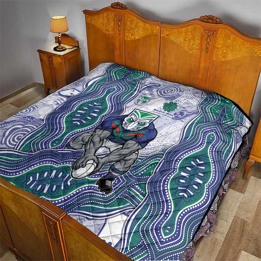 New Zealand Warriors NAIDOC Week 2026 Quilt First Nations of Australia Aboriginal Mascot Rugby