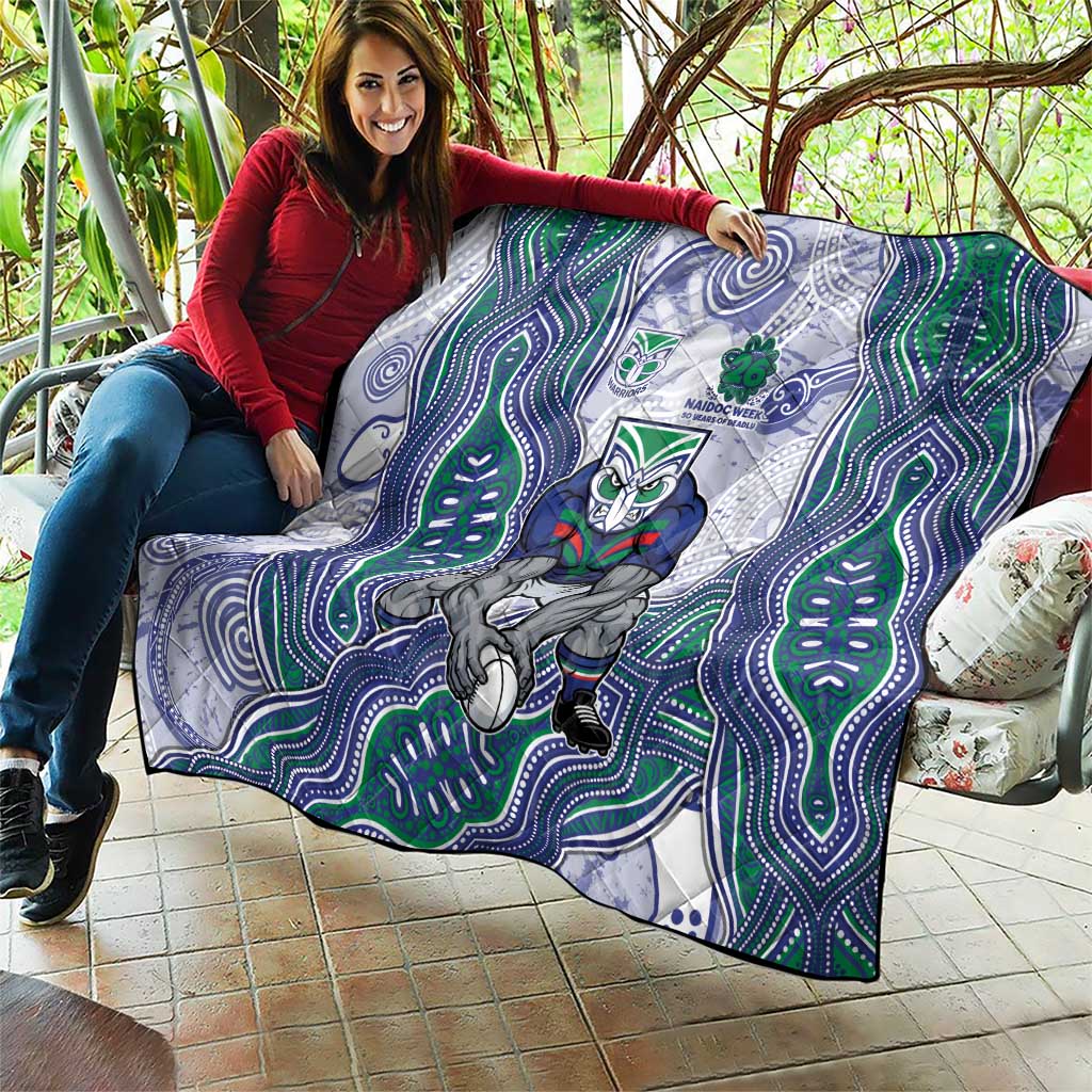 New Zealand Warriors NAIDOC Week 2026 Quilt First Nations of Australia Aboriginal Mascot Rugby