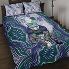 New Zealand Warriors NAIDOC Week 2026 Quilt Bed Set First Nations of Australia Aboriginal Mascot Rugby