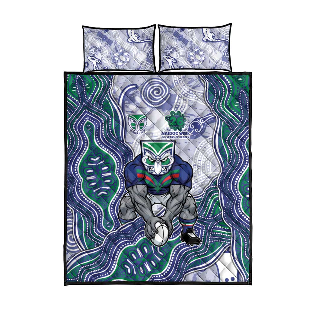 New Zealand Warriors NAIDOC Week 2026 Quilt Bed Set First Nations of Australia Aboriginal Mascot Rugby