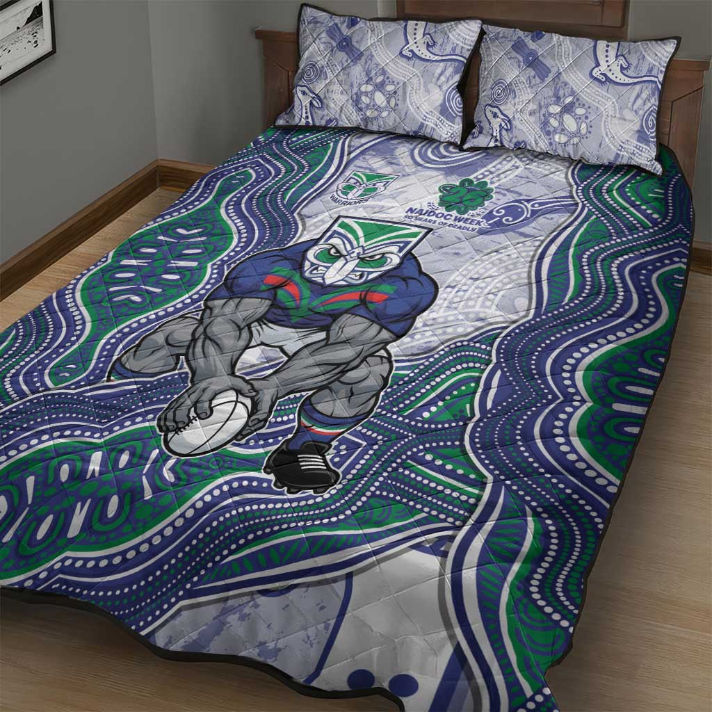 New Zealand Warriors NAIDOC Week 2026 Quilt Bed Set First Nations of Australia Aboriginal Mascot Rugby
