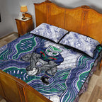 New Zealand Warriors NAIDOC Week 2026 Quilt Bed Set First Nations of Australia Aboriginal Mascot Rugby