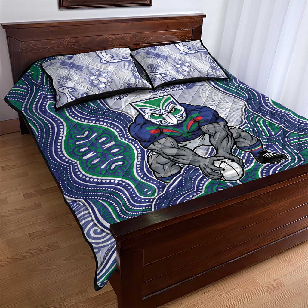 New Zealand Warriors NAIDOC Week 2026 Quilt Bed Set First Nations of Australia Aboriginal Mascot Rugby