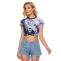 New Zealand Warriors NAIDOC Week 2026 Raglan Cropped T Shirt First Nations of Australia Aboriginal Mascot Rugby