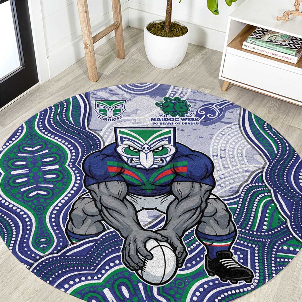 New Zealand Warriors NAIDOC Week 2026 Round Carpet First Nations of Australia Aboriginal Mascot Rugby