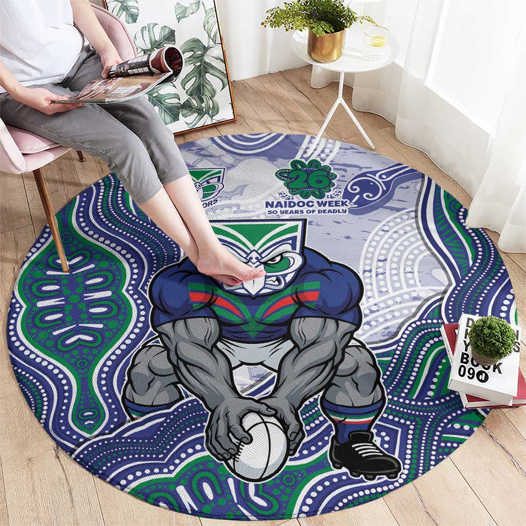 New Zealand Warriors NAIDOC Week 2026 Round Carpet First Nations of Australia Aboriginal Mascot Rugby
