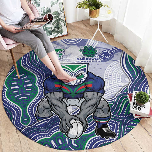 New Zealand Warriors NAIDOC Week 2026 Round Carpet First Nations of Australia Aboriginal Mascot Rugby