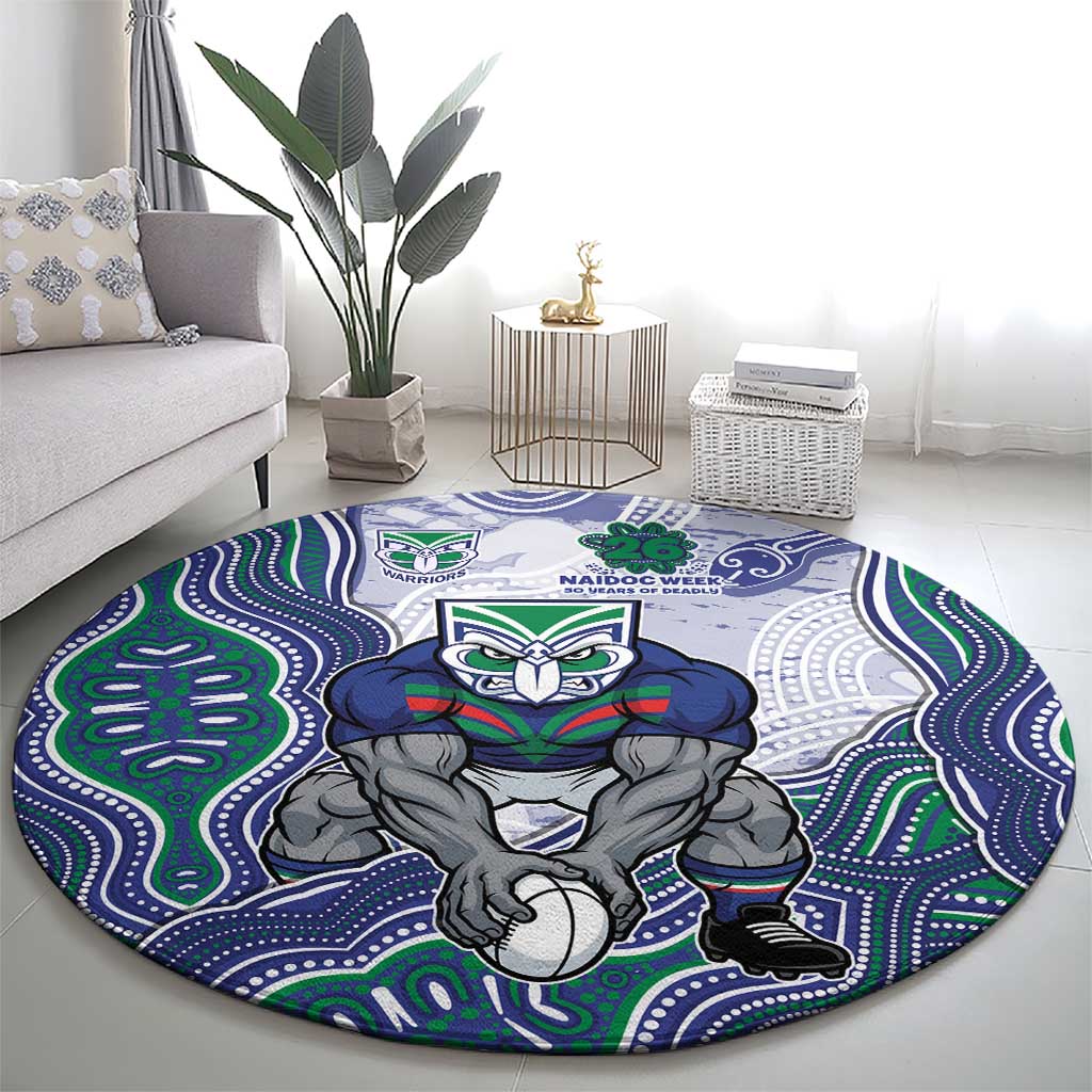 New Zealand Warriors NAIDOC Week 2026 Round Carpet First Nations of Australia Aboriginal Mascot Rugby