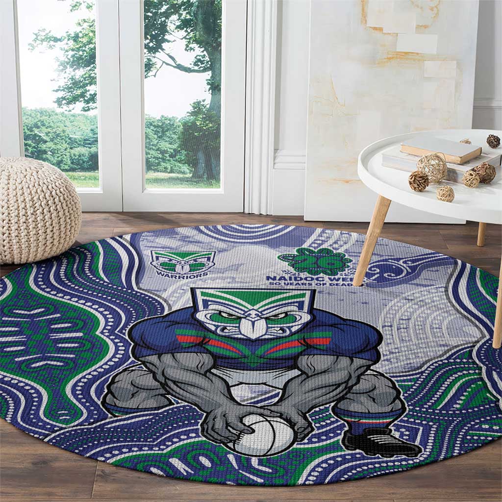 New Zealand Warriors NAIDOC Week 2026 Round Carpet First Nations of Australia Aboriginal Mascot Rugby