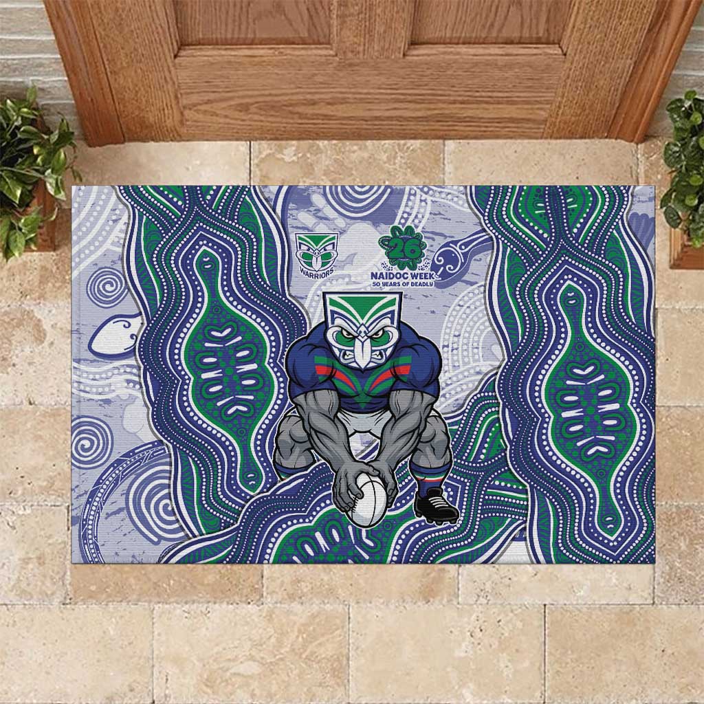 New Zealand Warriors NAIDOC Week 2026 Rubber Doormat First Nations of Australia Aboriginal Mascot Rugby