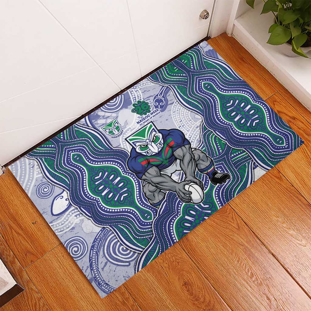 New Zealand Warriors NAIDOC Week 2026 Rubber Doormat First Nations of Australia Aboriginal Mascot Rugby