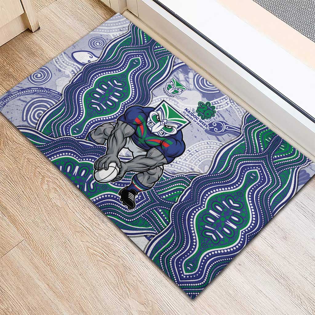 New Zealand Warriors NAIDOC Week 2026 Rubber Doormat First Nations of Australia Aboriginal Mascot Rugby