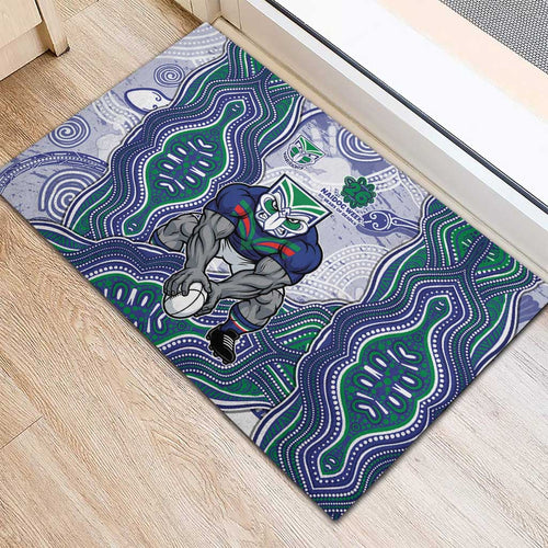 New Zealand Warriors NAIDOC Week 2026 Rubber Doormat First Nations of Australia Aboriginal Mascot Rugby