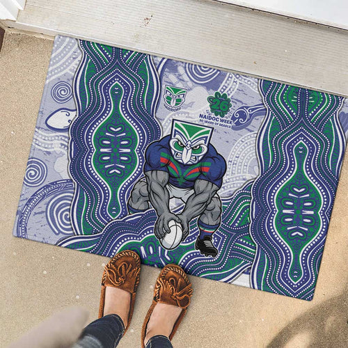 New Zealand Warriors NAIDOC Week 2026 Rubber Doormat First Nations of Australia Aboriginal Mascot Rugby