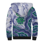 New Zealand Warriors NAIDOC Week 2026 Sherpa Hoodie First Nations of Australia Aboriginal Mascot Rugby