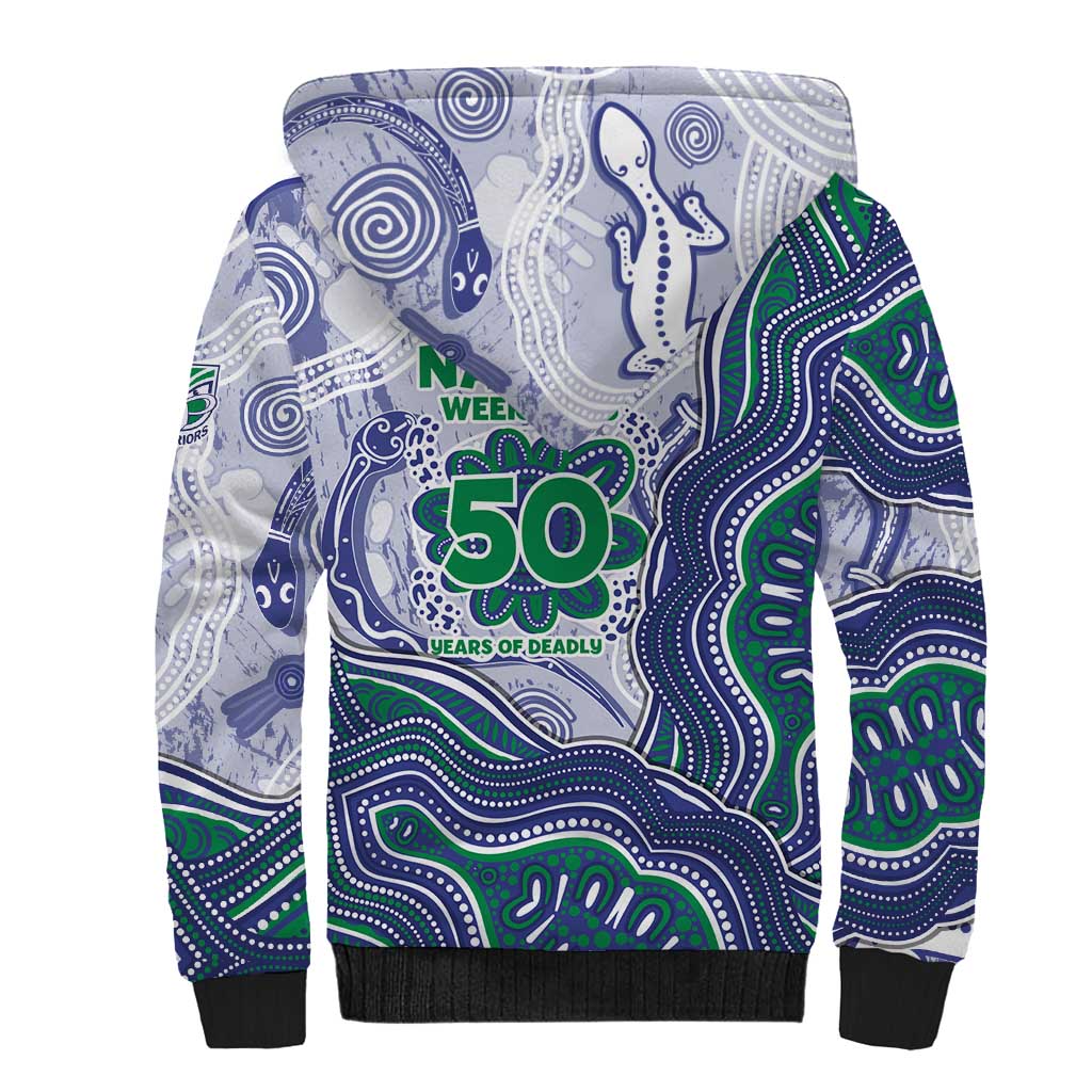 New Zealand Warriors NAIDOC Week 2026 Sherpa Hoodie First Nations of Australia Aboriginal Mascot Rugby