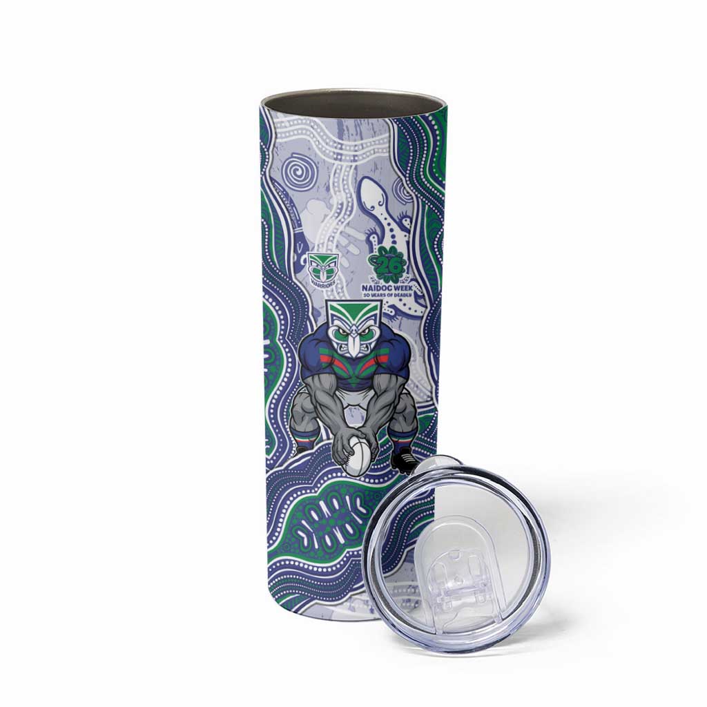 New Zealand Warriors NAIDOC Week 2026 Skinny Tumbler First Nations of Australia Aboriginal Mascot Rugby