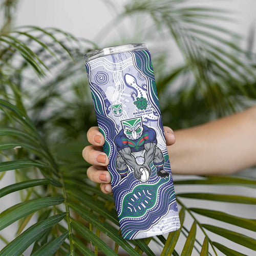 New Zealand Warriors NAIDOC Week 2026 Skinny Tumbler First Nations of Australia Aboriginal Mascot Rugby