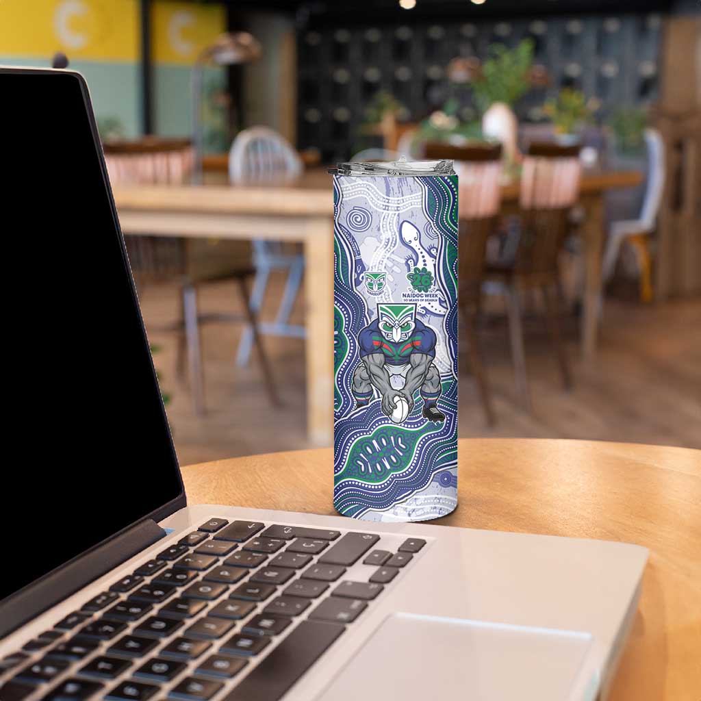 New Zealand Warriors NAIDOC Week 2026 Skinny Tumbler First Nations of Australia Aboriginal Mascot Rugby