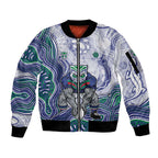 New Zealand Warriors NAIDOC Week 2026 Sleeve Zip Bomber Jacket First Nations of Australia Aboriginal Mascot Rugby