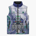 New Zealand Warriors NAIDOC Week 2026 Sleeveless Puffer Jacket First Nations of Australia Aboriginal Mascot Rugby