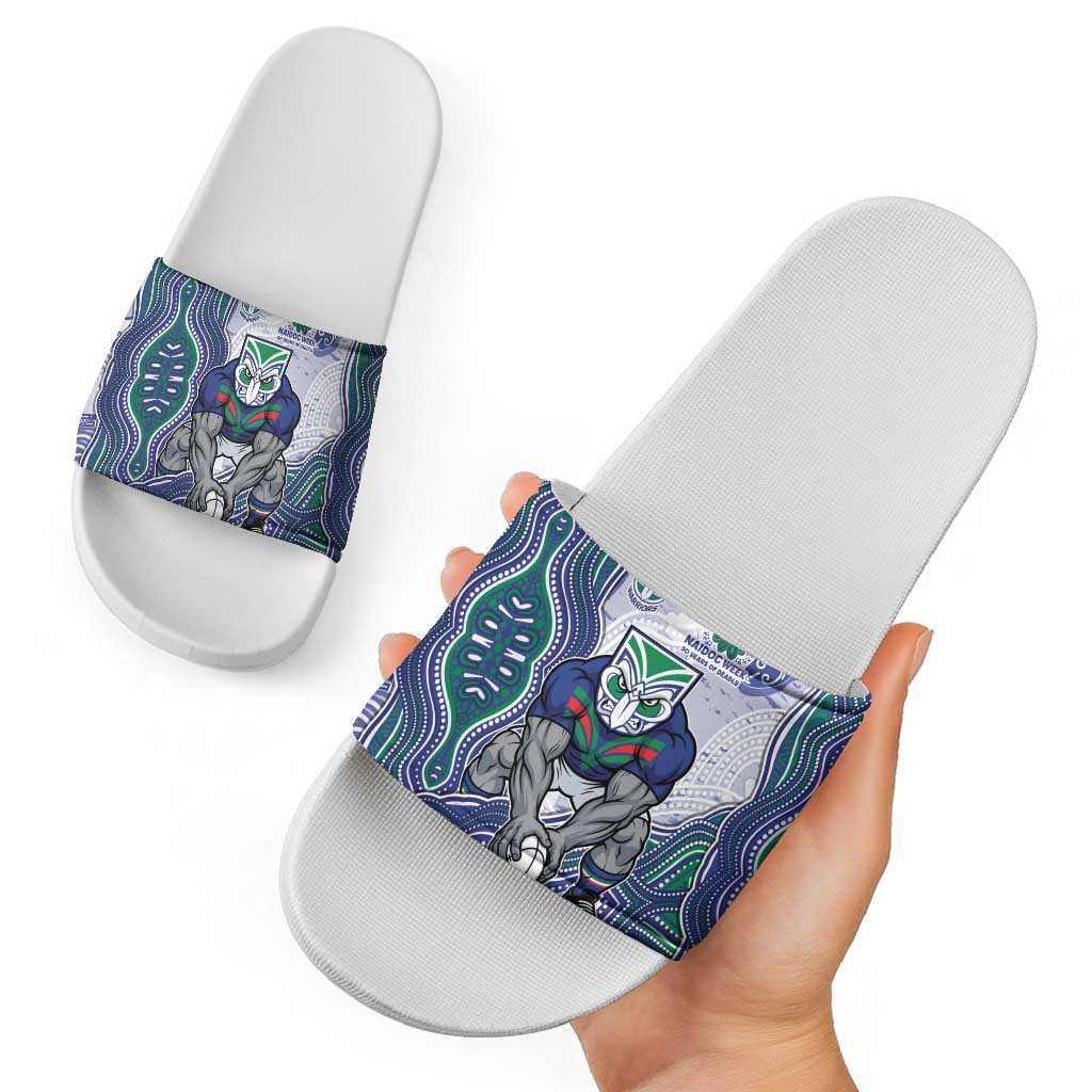 New Zealand Warriors NAIDOC Week 2026 Slide Sandals First Nations of Australia Aboriginal Mascot Rugby