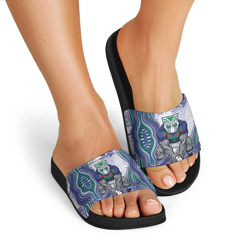 New Zealand Warriors NAIDOC Week 2026 Slide Sandals First Nations of Australia Aboriginal Mascot Rugby