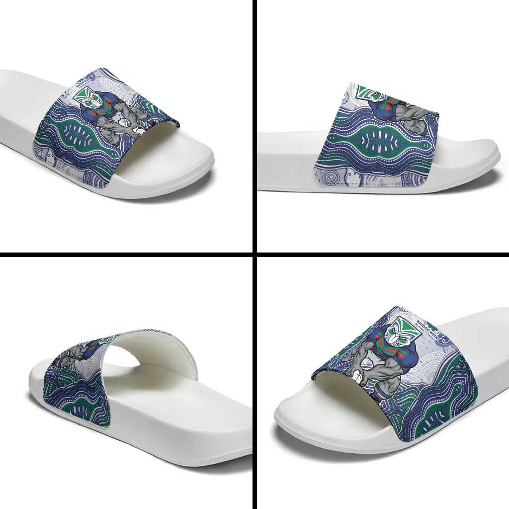 New Zealand Warriors NAIDOC Week 2026 Slide Sandals First Nations of Australia Aboriginal Mascot Rugby