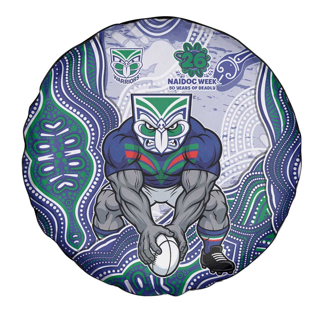 New Zealand Warriors NAIDOC Week 2026 Spare Tire Cover First Nations of Australia Aboriginal Mascot Rugby