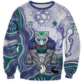 New Zealand Warriors NAIDOC Week 2026 Sweatshirt First Nations of Australia Aboriginal Mascot Rugby