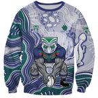 New Zealand Warriors NAIDOC Week 2026 Sweatshirt First Nations of Australia Aboriginal Mascot Rugby