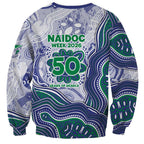 New Zealand Warriors NAIDOC Week 2026 Sweatshirt First Nations of Australia Aboriginal Mascot Rugby