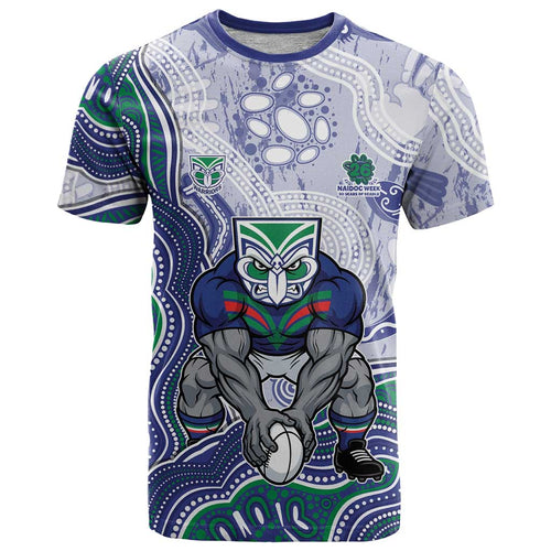 New Zealand Warriors NAIDOC Week 2026 T Shirt First Nations of Australia Aboriginal Mascot Rugby