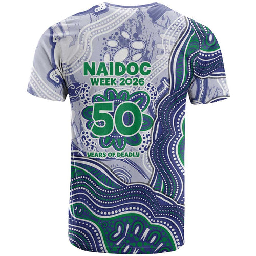 New Zealand Warriors NAIDOC Week 2026 T Shirt First Nations of Australia Aboriginal Mascot Rugby