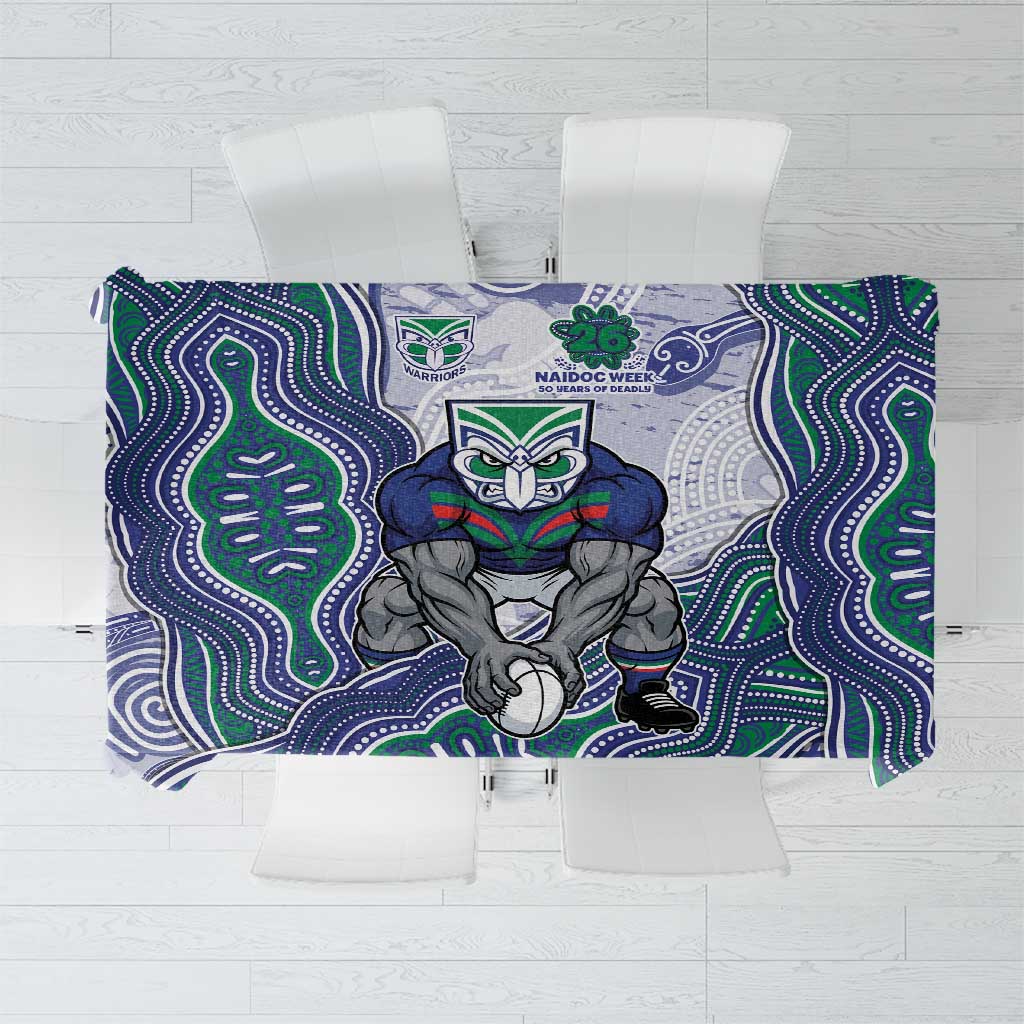New Zealand Warriors NAIDOC Week 2026 Tablecloth First Nations of Australia Aboriginal Mascot Rugby