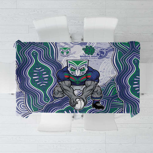 New Zealand Warriors NAIDOC Week 2026 Tablecloth First Nations of Australia Aboriginal Mascot Rugby
